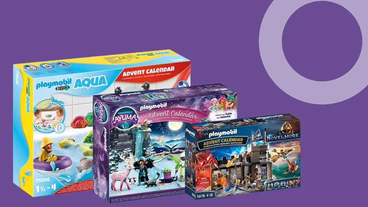 Calendarios de Adviento Playmobil y diferentes sets de juguetes Playmobil
