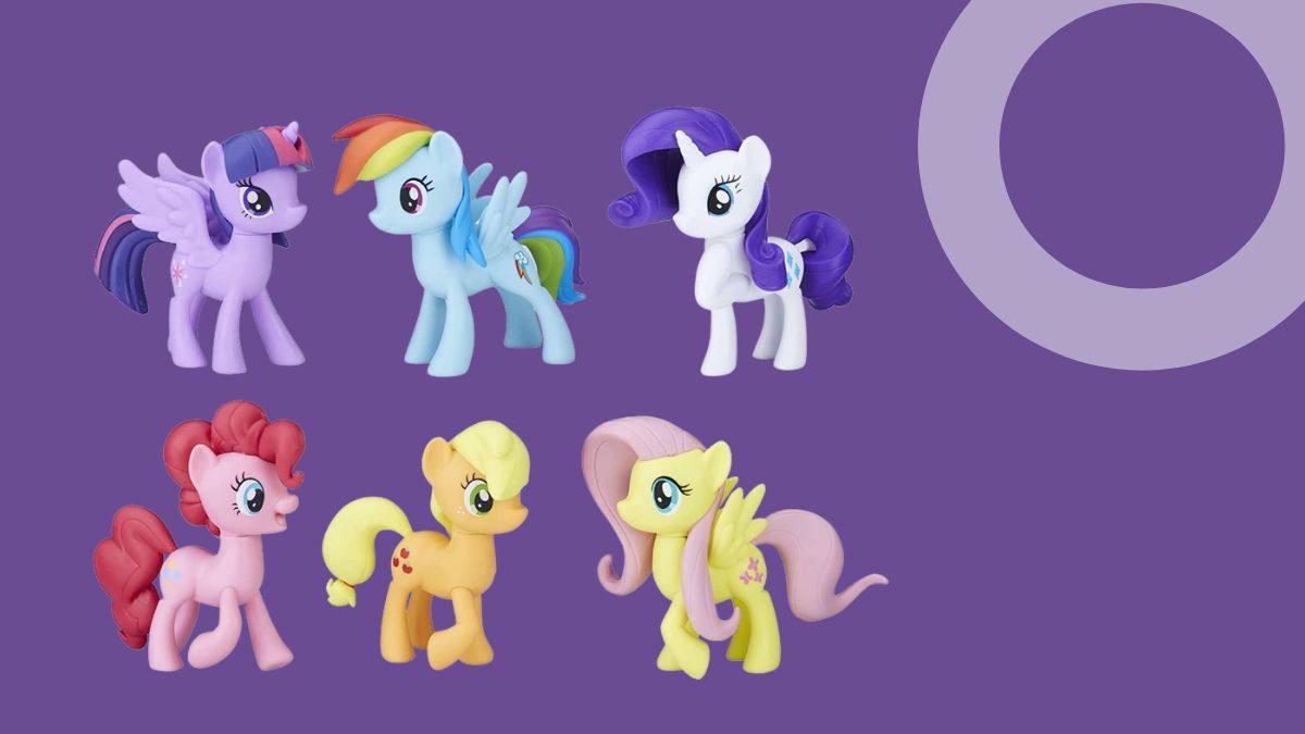 Several characters of My little pony and Similar shows