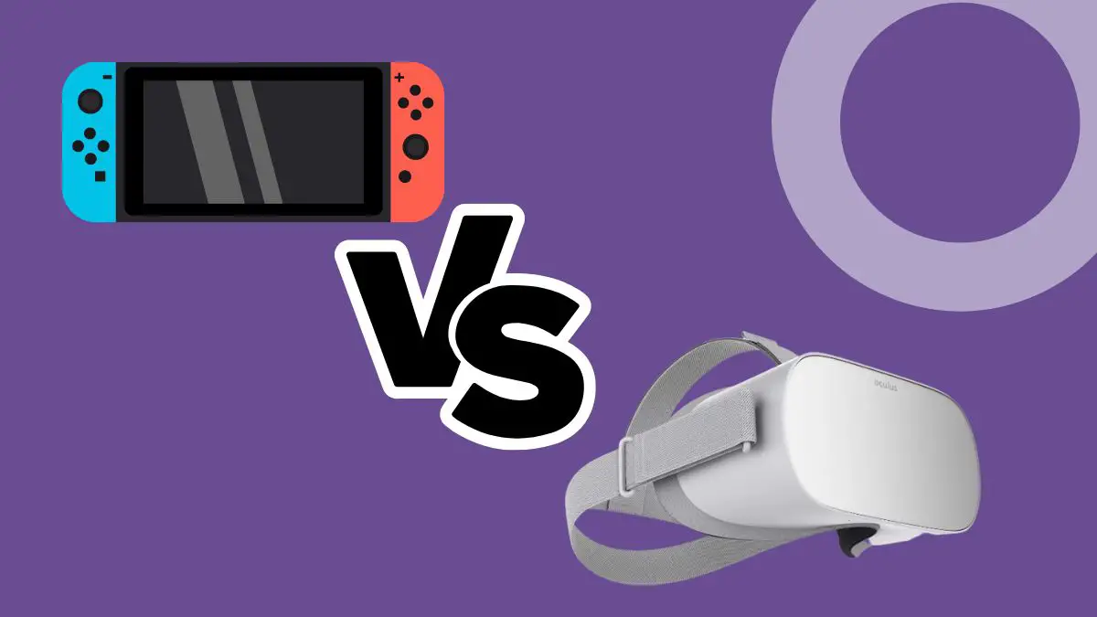 Nintendo Switch vs. Oculus sind beides auffällige Geräte