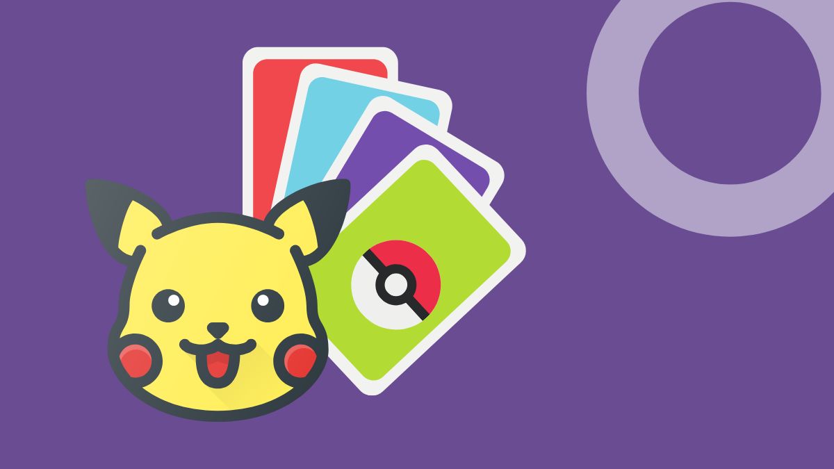 Sortierung der Pokemonkarten mit Pikachu und verschiedenen Karten