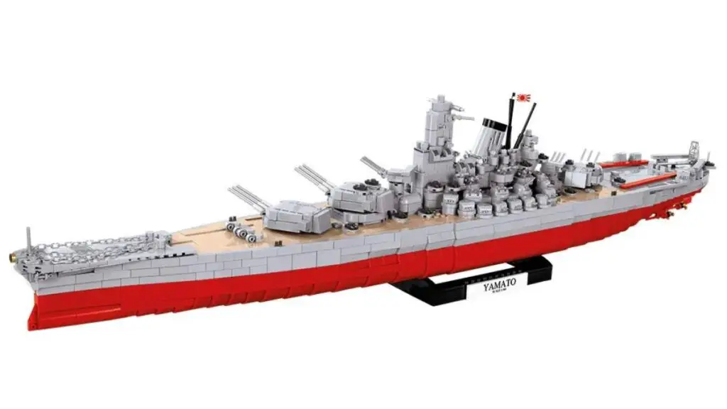 COBI 3083 Yamato Battleship Spielzeugmodell